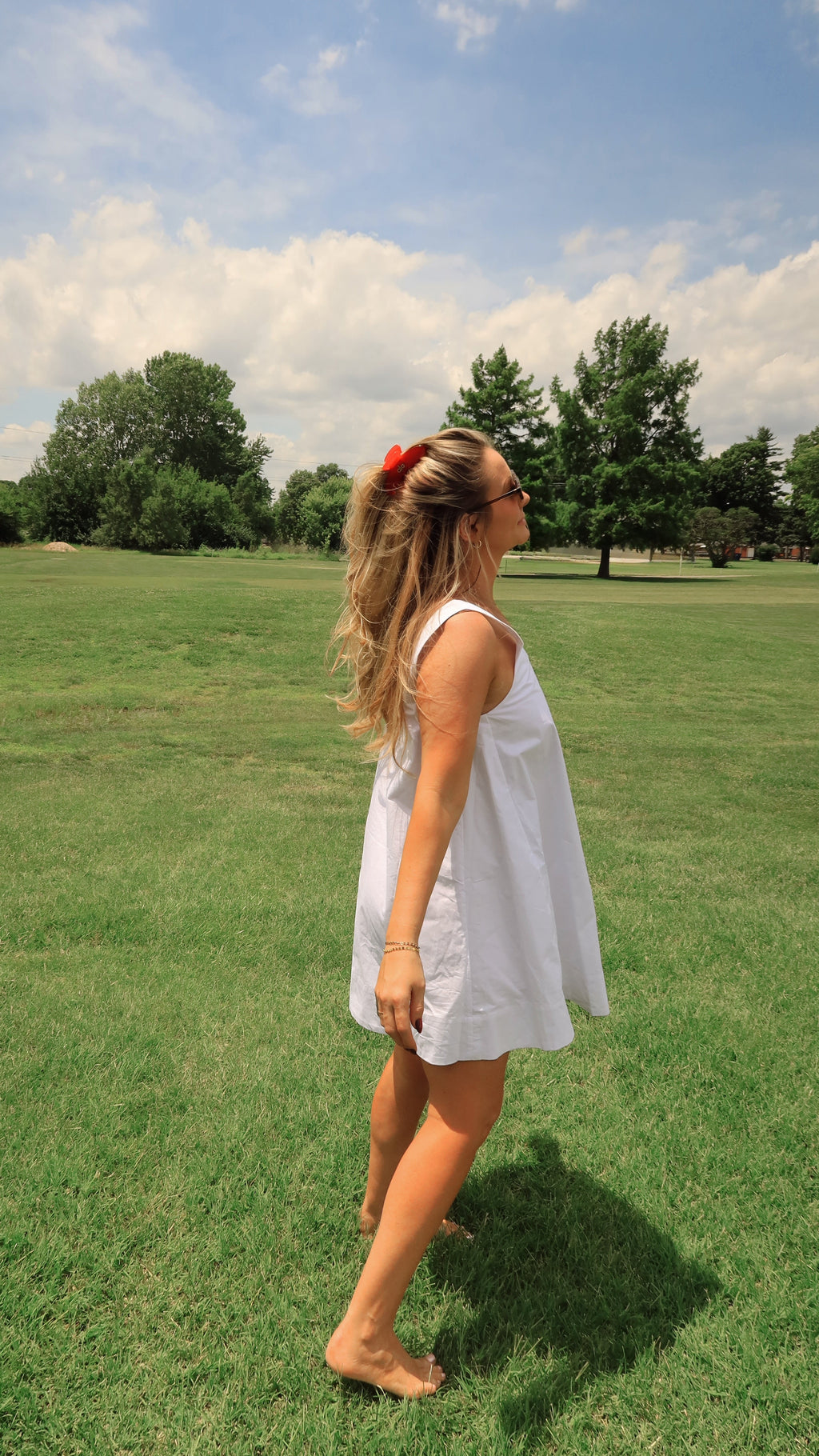 LIVVY SWING MINI DRESS.