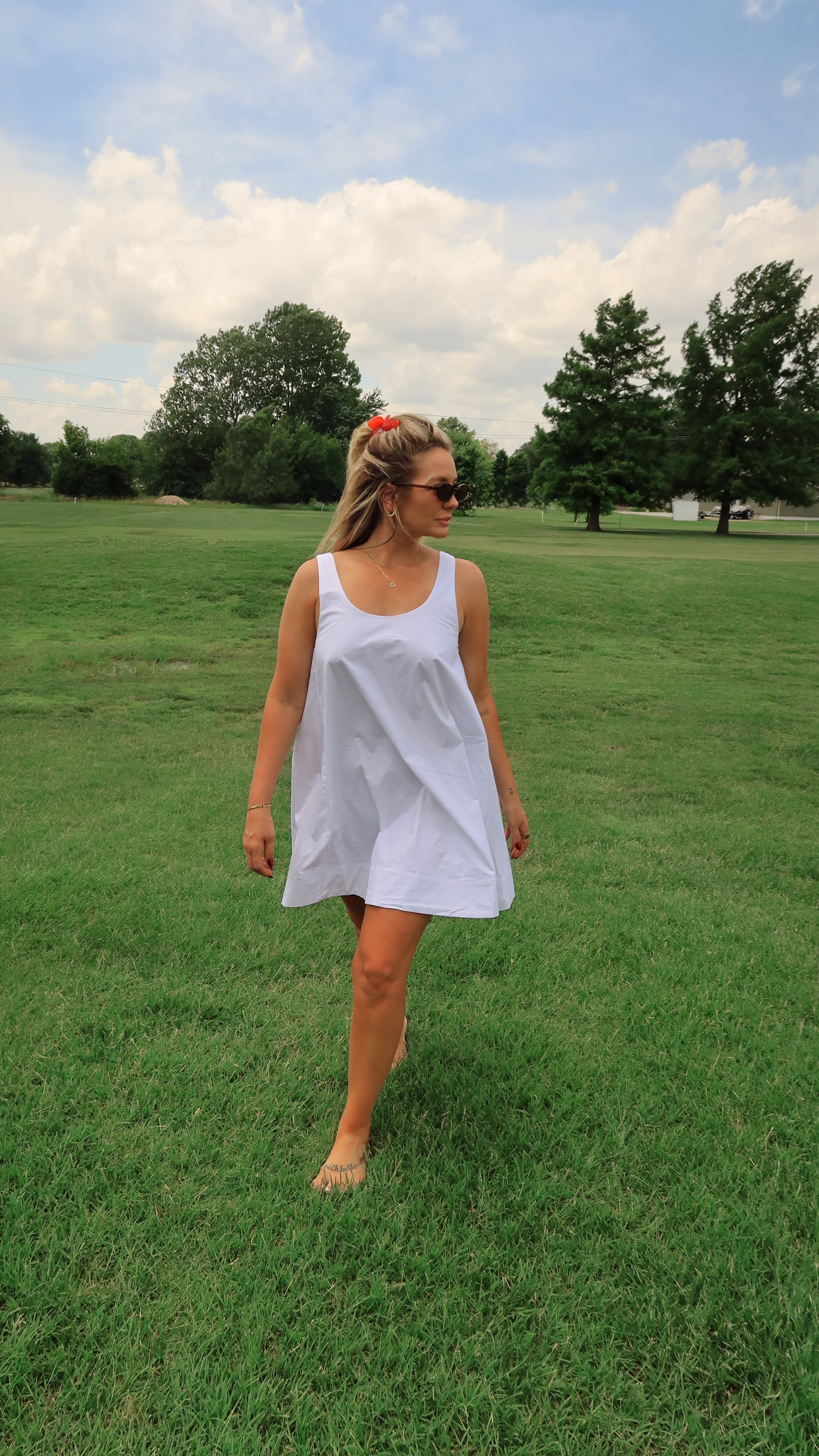 LIVVY SWING MINI DRESS.