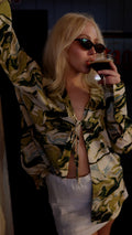 AFTER MIDNIGHT TIE FRONT TOP.