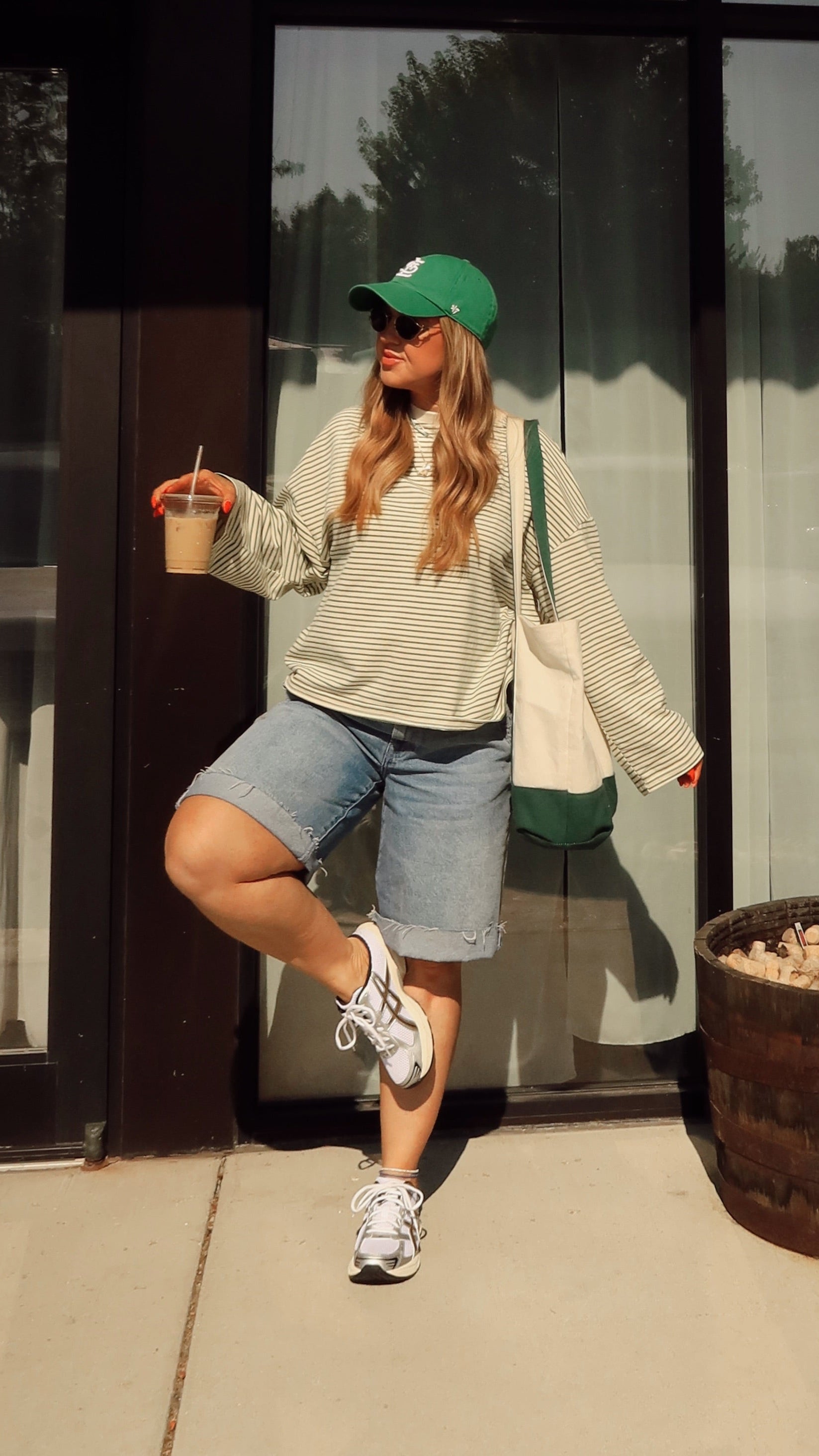 THE AVA BARREL SHORTS.