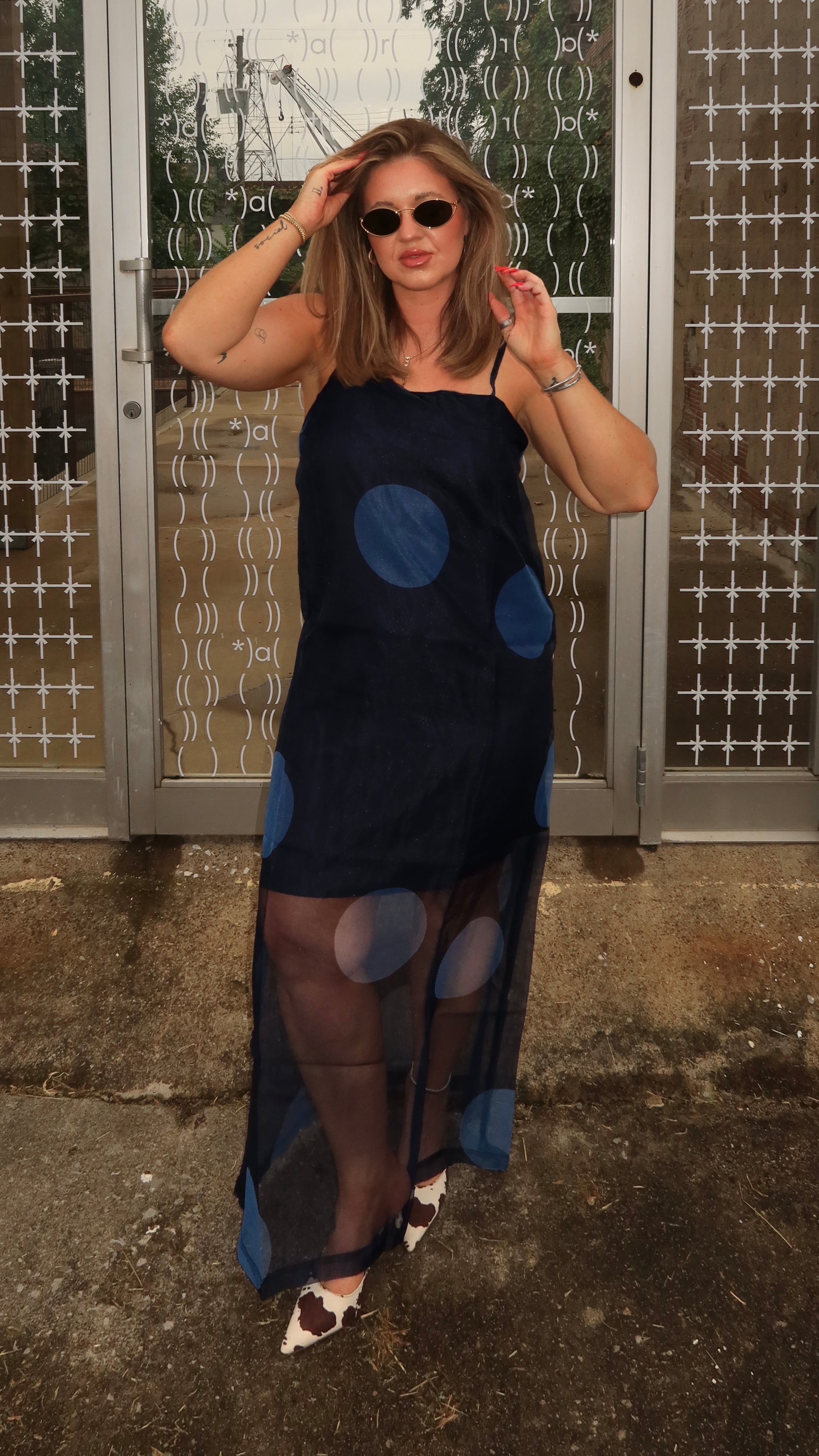 DOTTIE SHEER MAXI.