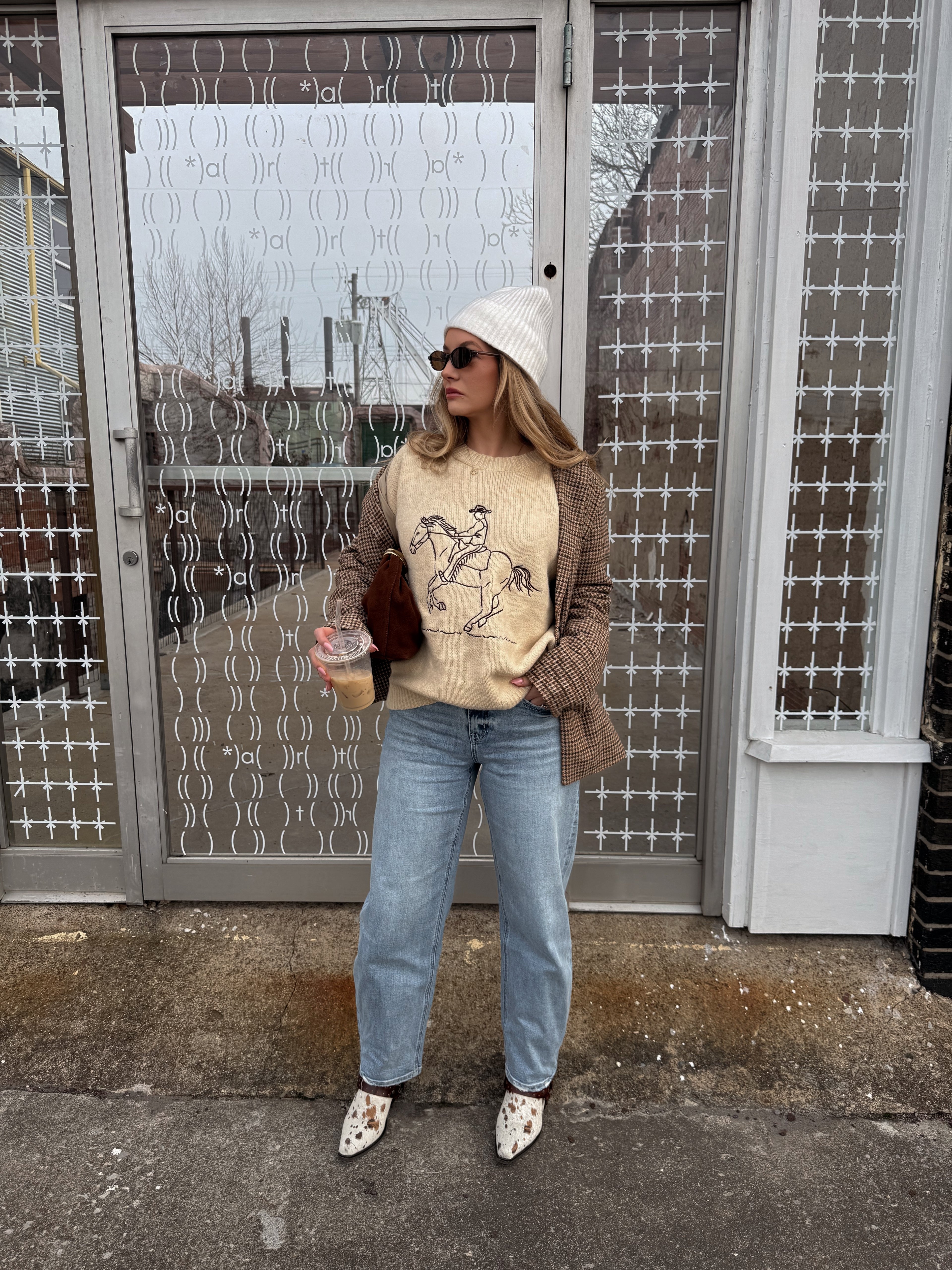 COZY COWBOY SWEATER.