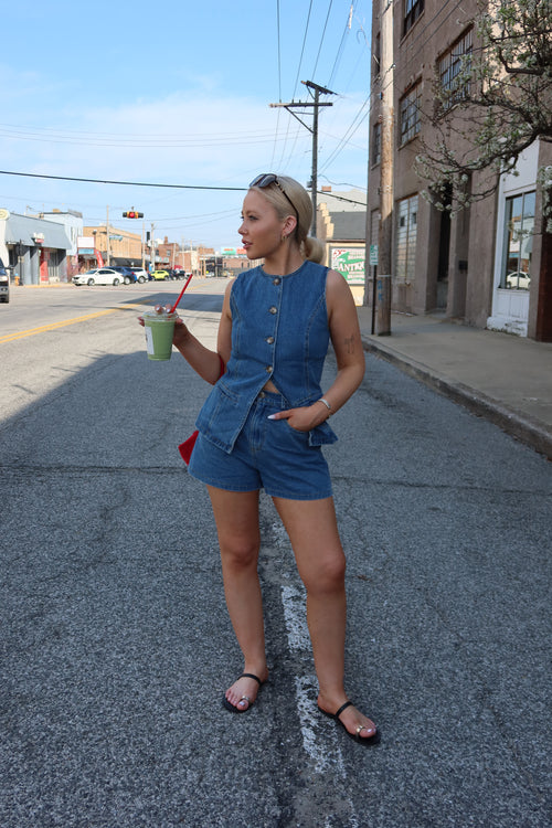 DAISY DENIM SET.