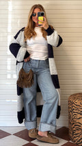 RYAN LONGLINE DUSTER CARDIGAN.