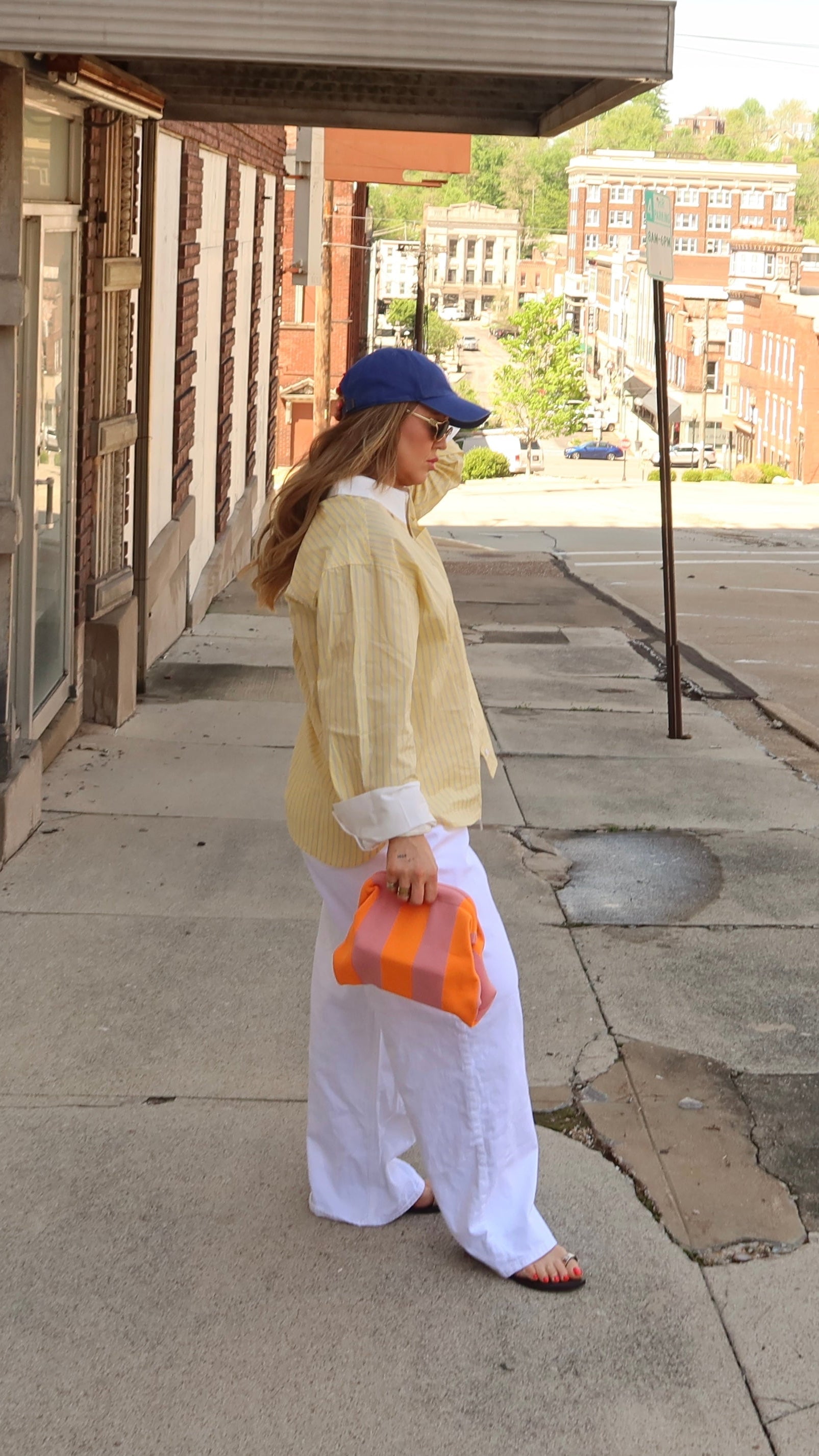 LEMON BERRY BUTTON UP.