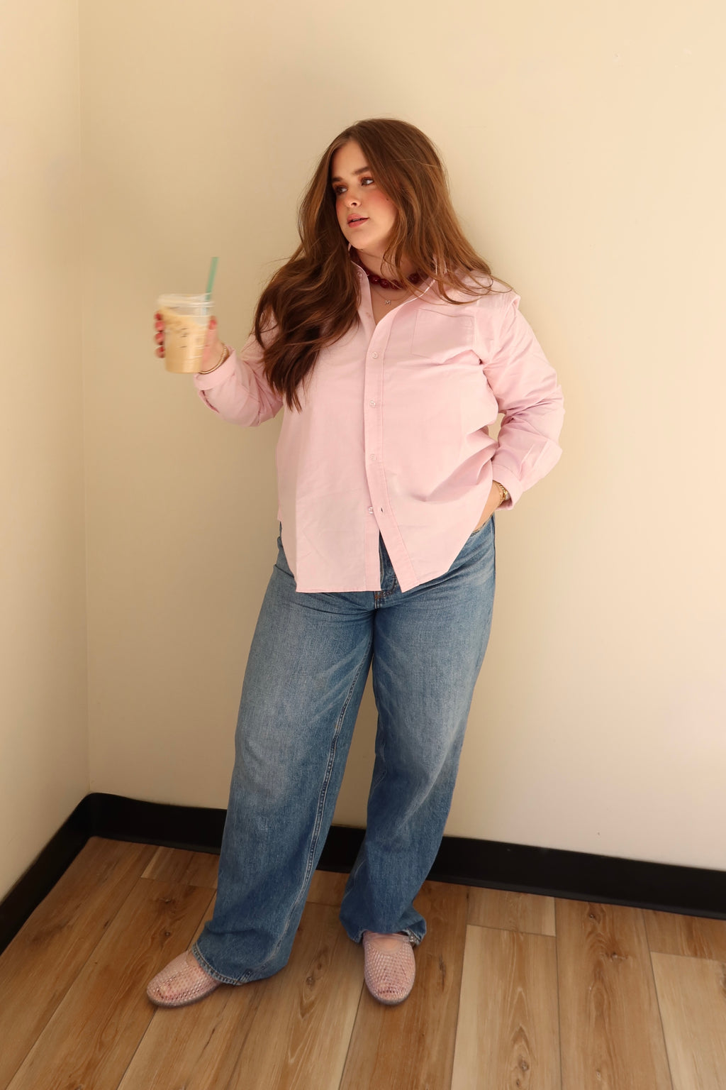 PALMER BUTTON FRONT SHIRT.