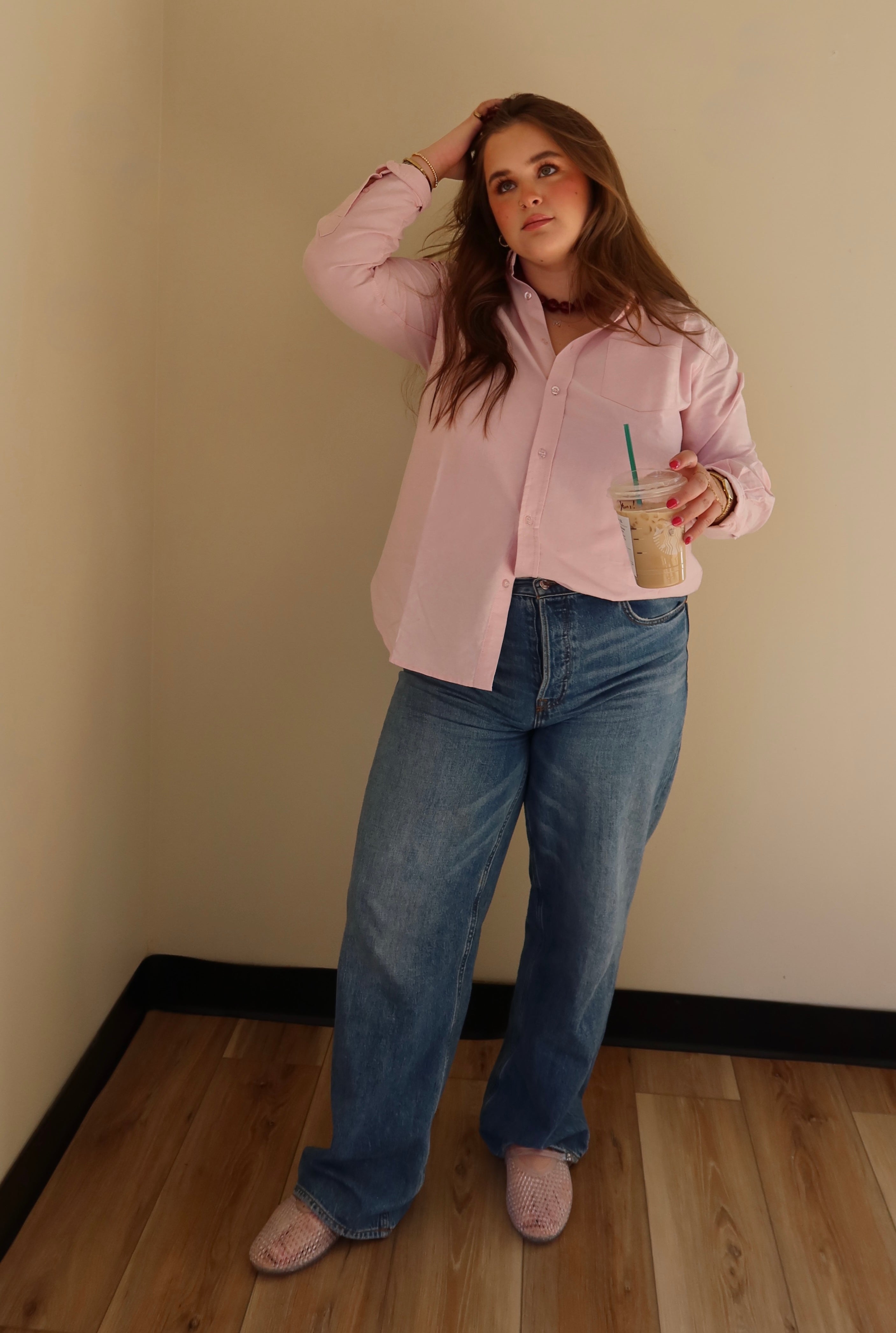 PALMER BUTTON FRONT SHIRT.