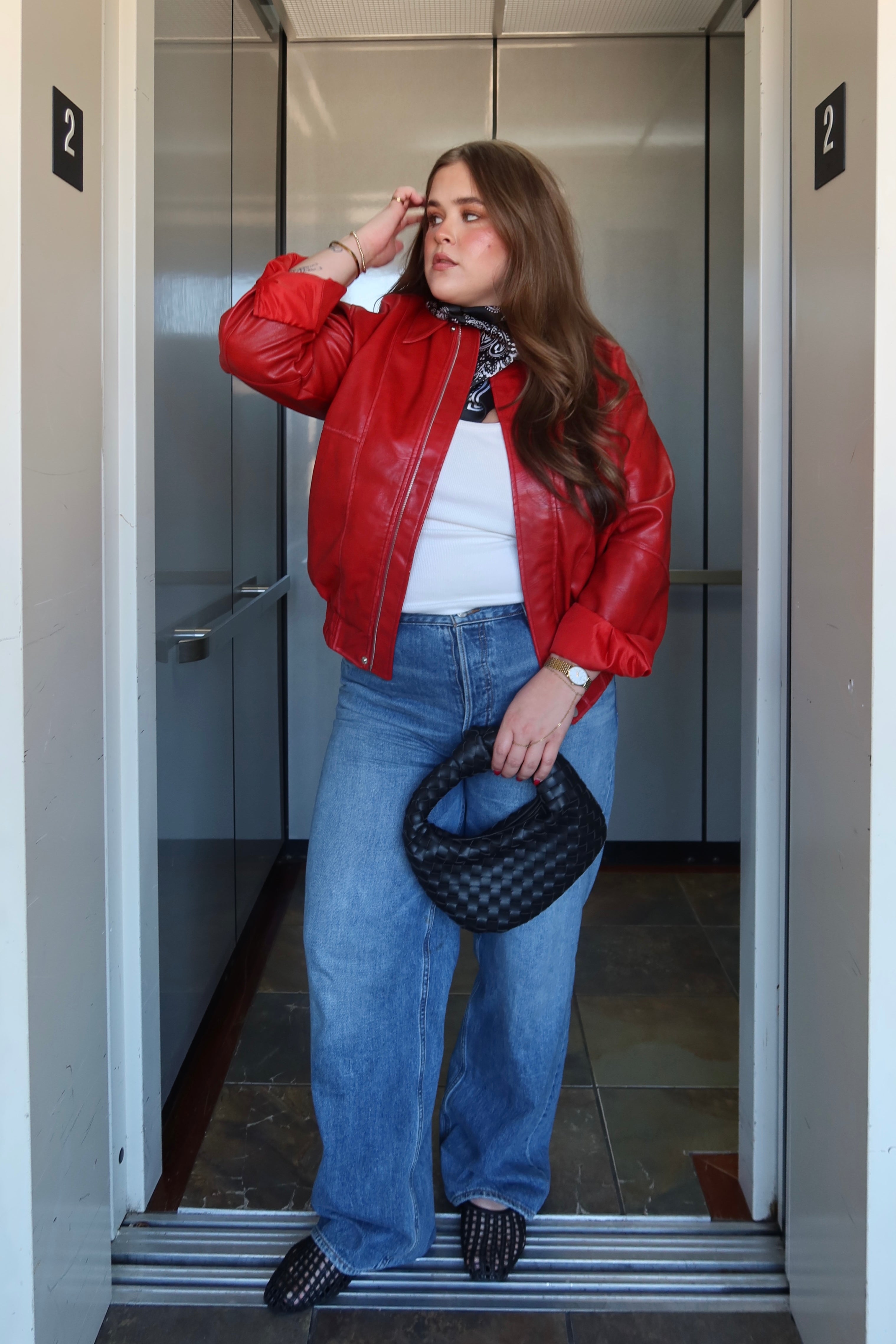 MADRID FAUX LEATHER JACKET.