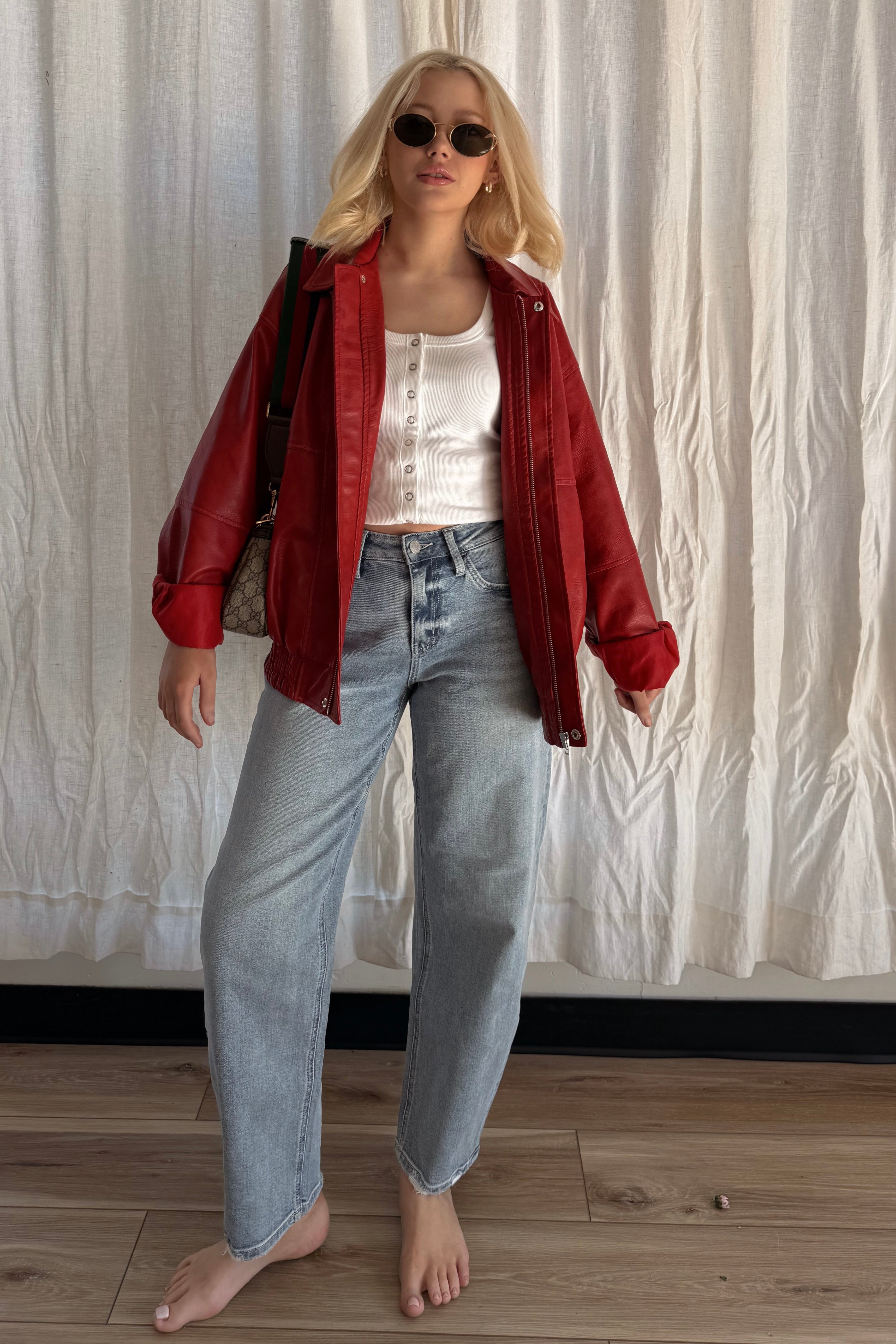 BONNIE BARREL DENIM.