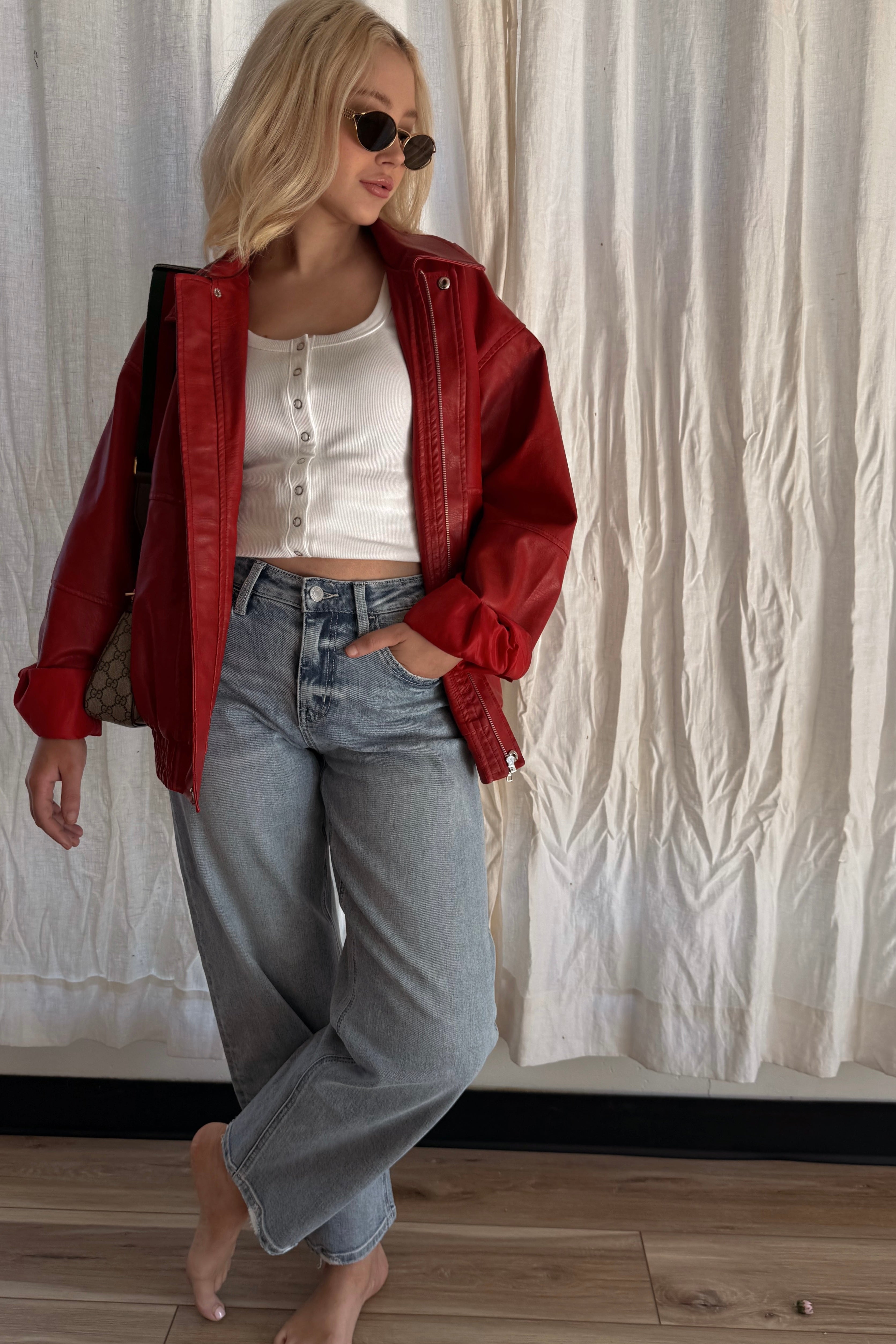 BONNIE BARREL DENIM.