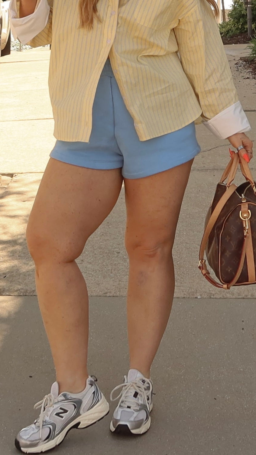 BERRY BLUE SHORTS.
