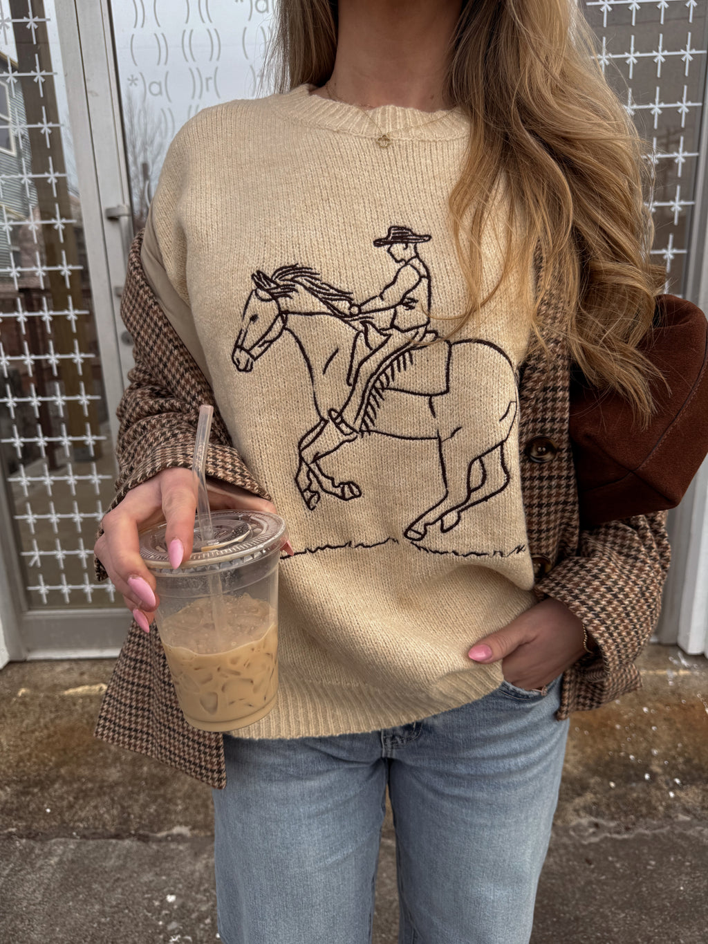 COZY COWBOY SWEATER.