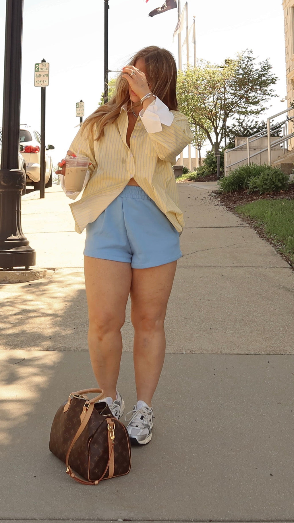 BERRY BLUE SHORTS.