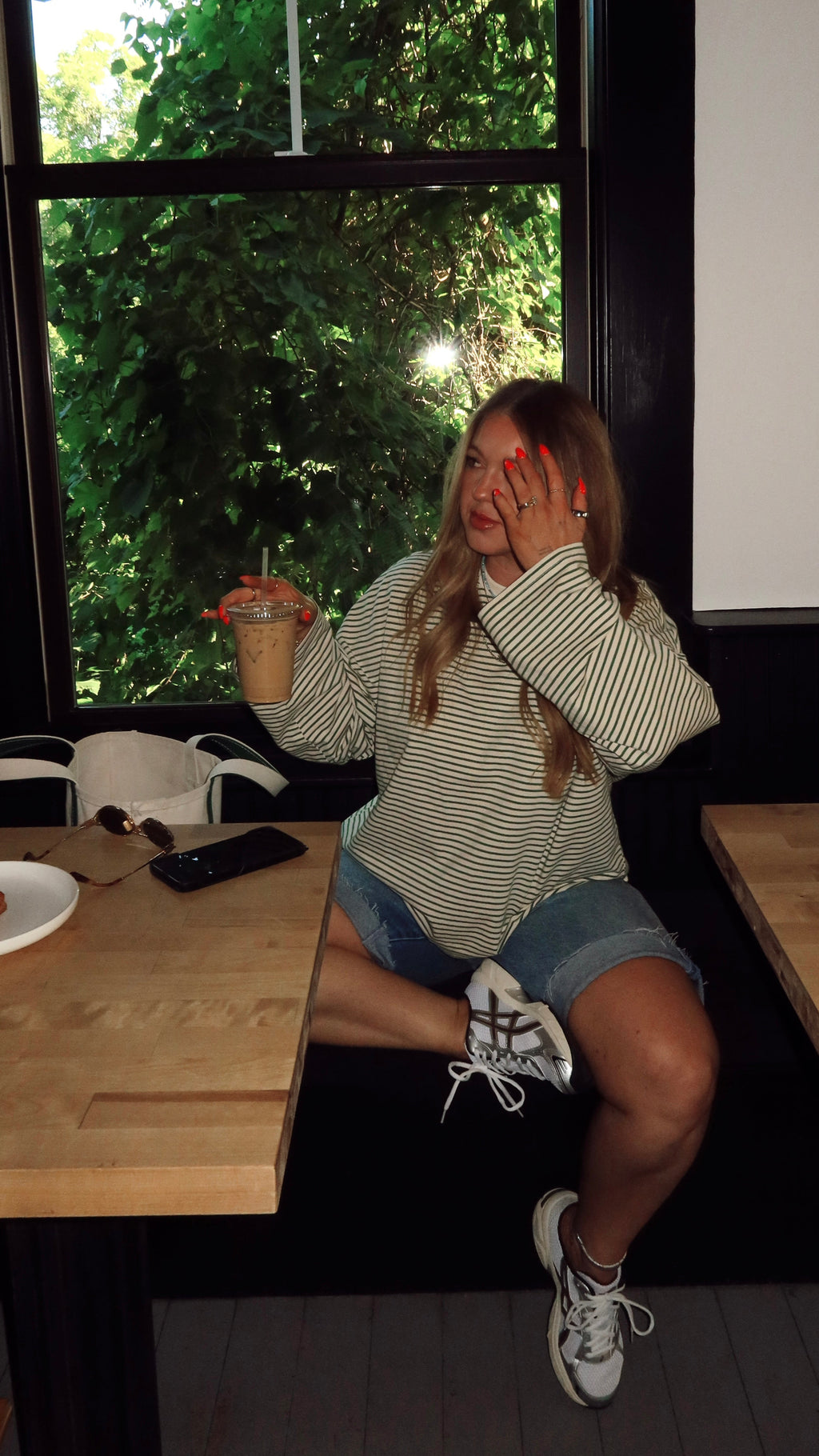 MARTINI STRIPED TEE.