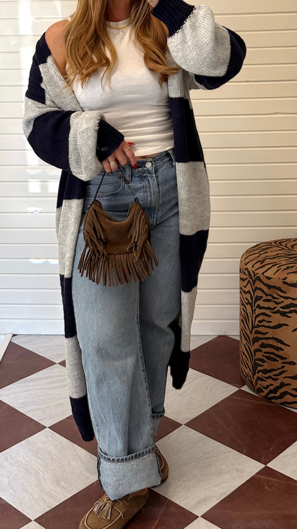 RYAN LONGLINE DUSTER CARDIGAN.